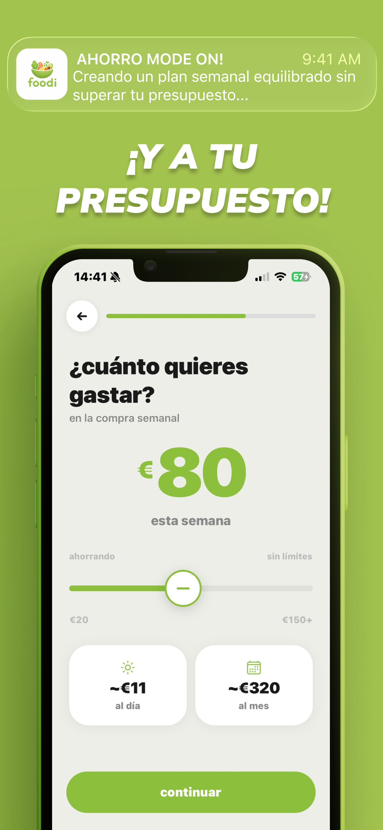Foodi: Planificador de Comidas screenshot 4