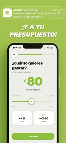 Foodi: Planificador de Comidas iPhone screenshot 4