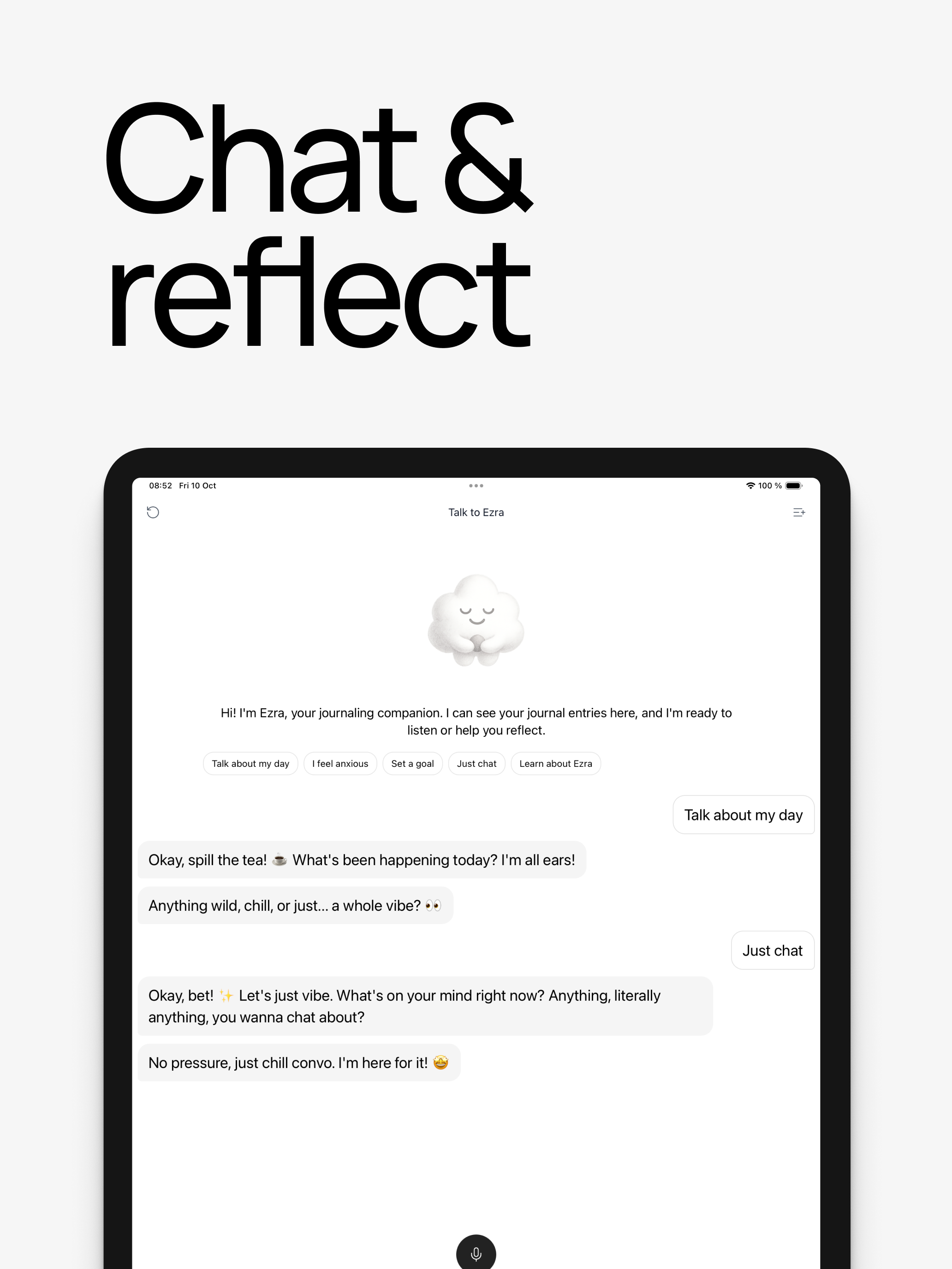 Ezra AI Journal — Therapy Chat screenshot 12