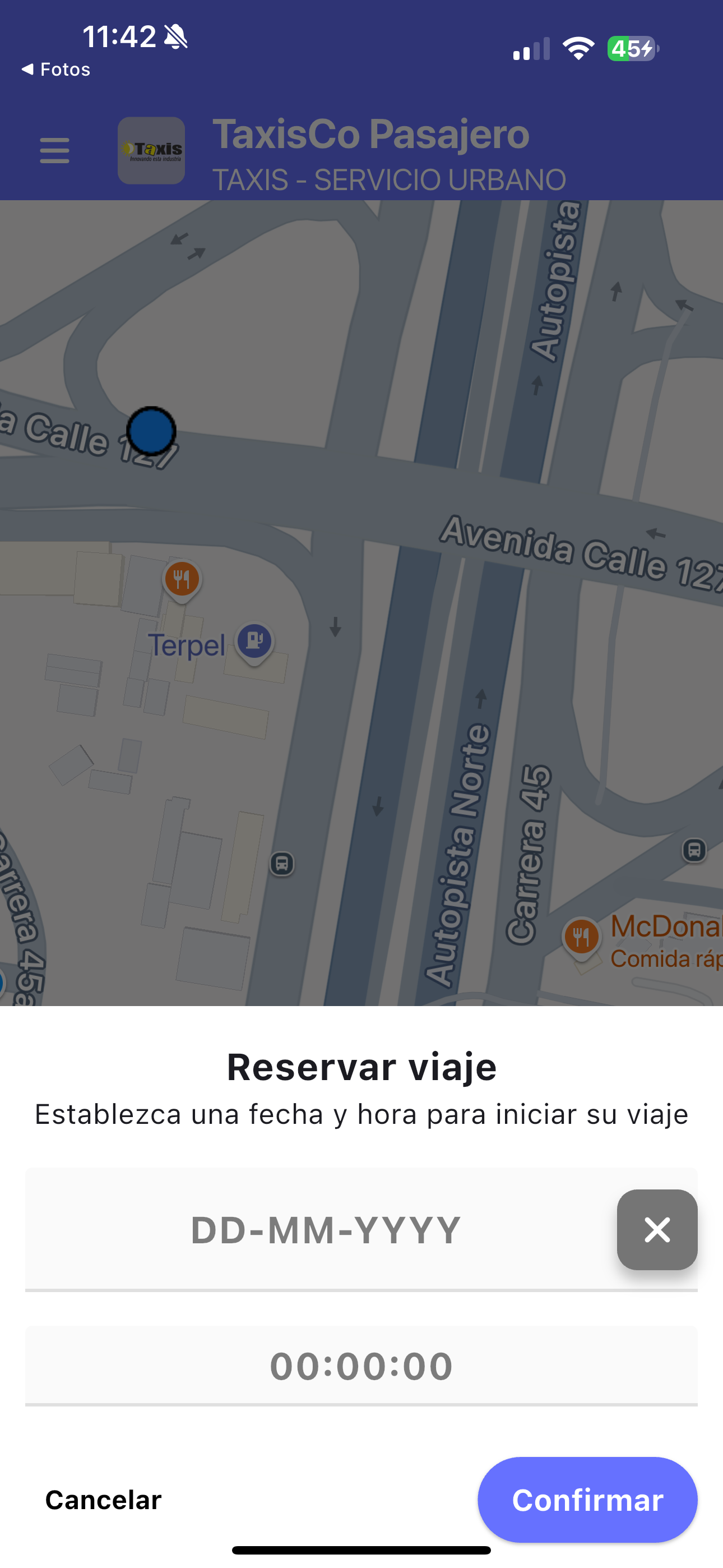 TaxisCo Pasajero screenshot 3