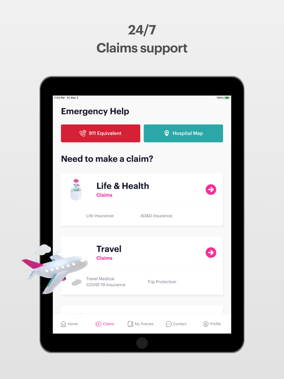 SmartBunny Insurance iPad screenshot 8 - Finance app