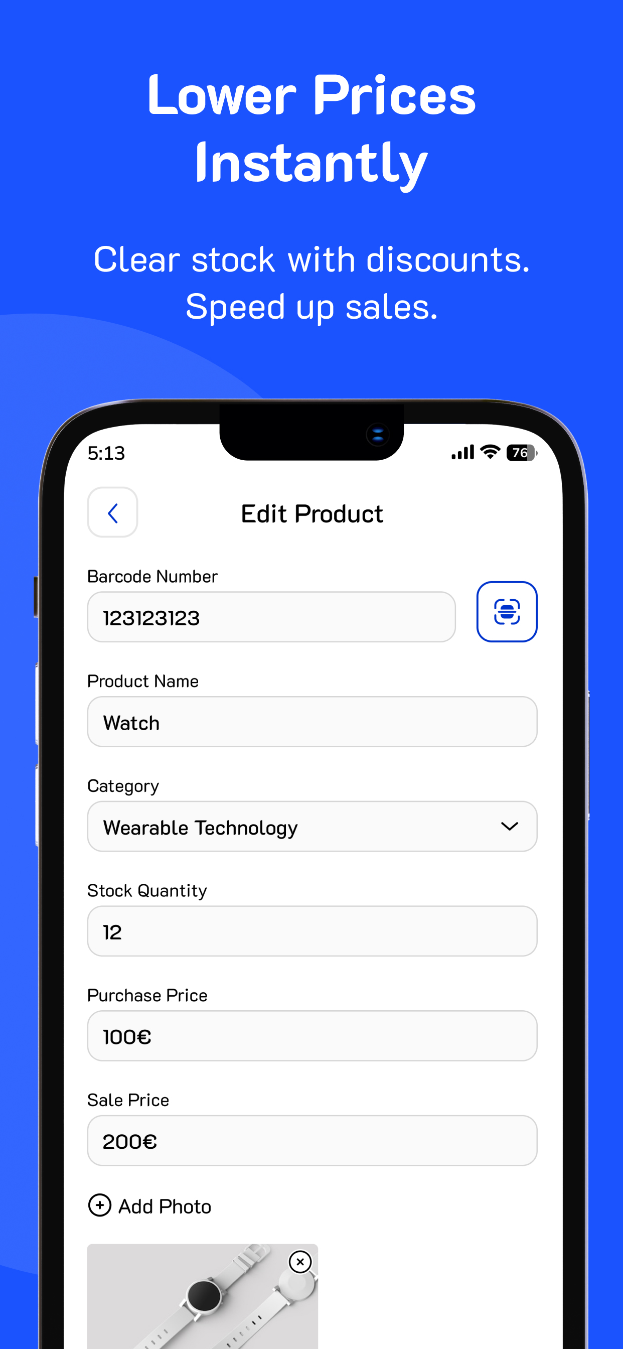 Stocky – Inventory & Sales