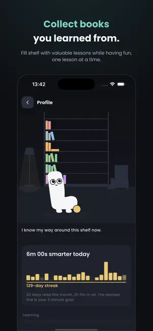 Loup: Learn From Books Daily screenshot 2
