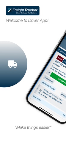 FreightTracker Driver App Screenshot 1 of 6