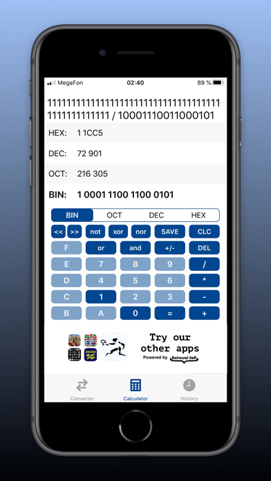 Screenshot #2 pour Programming Calculator
