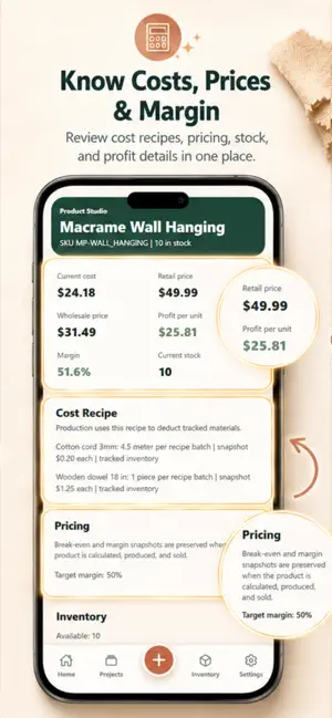 Craft Pricing Calculator Pro screenshot 3