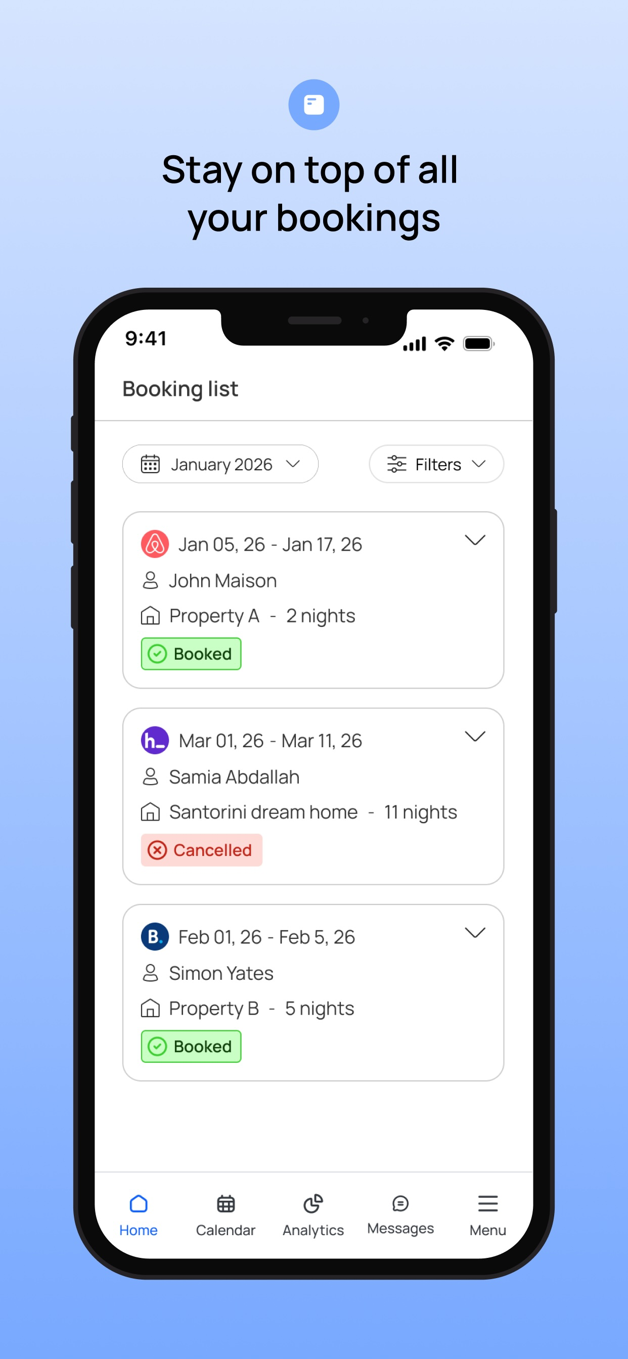 Smoobu | Vacation Rental App screenshot 3