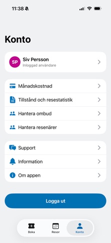 Hallandstrafiken Serviceresan screenshot