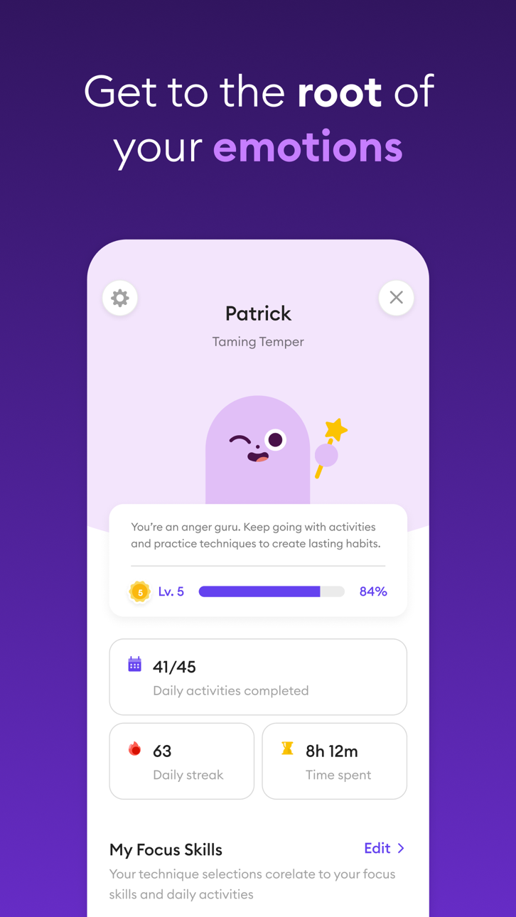 Ahead: Emotions Coach Modded screenshot 3 - iOS app interface