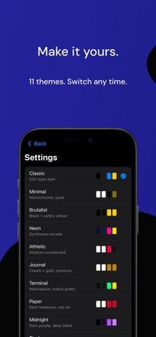 Iron Diary - Workout Tracker Screenshot 9 of 10