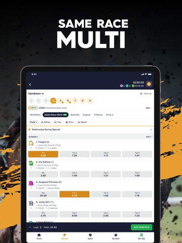 BetAus - Online Betting iPad screenshot 5