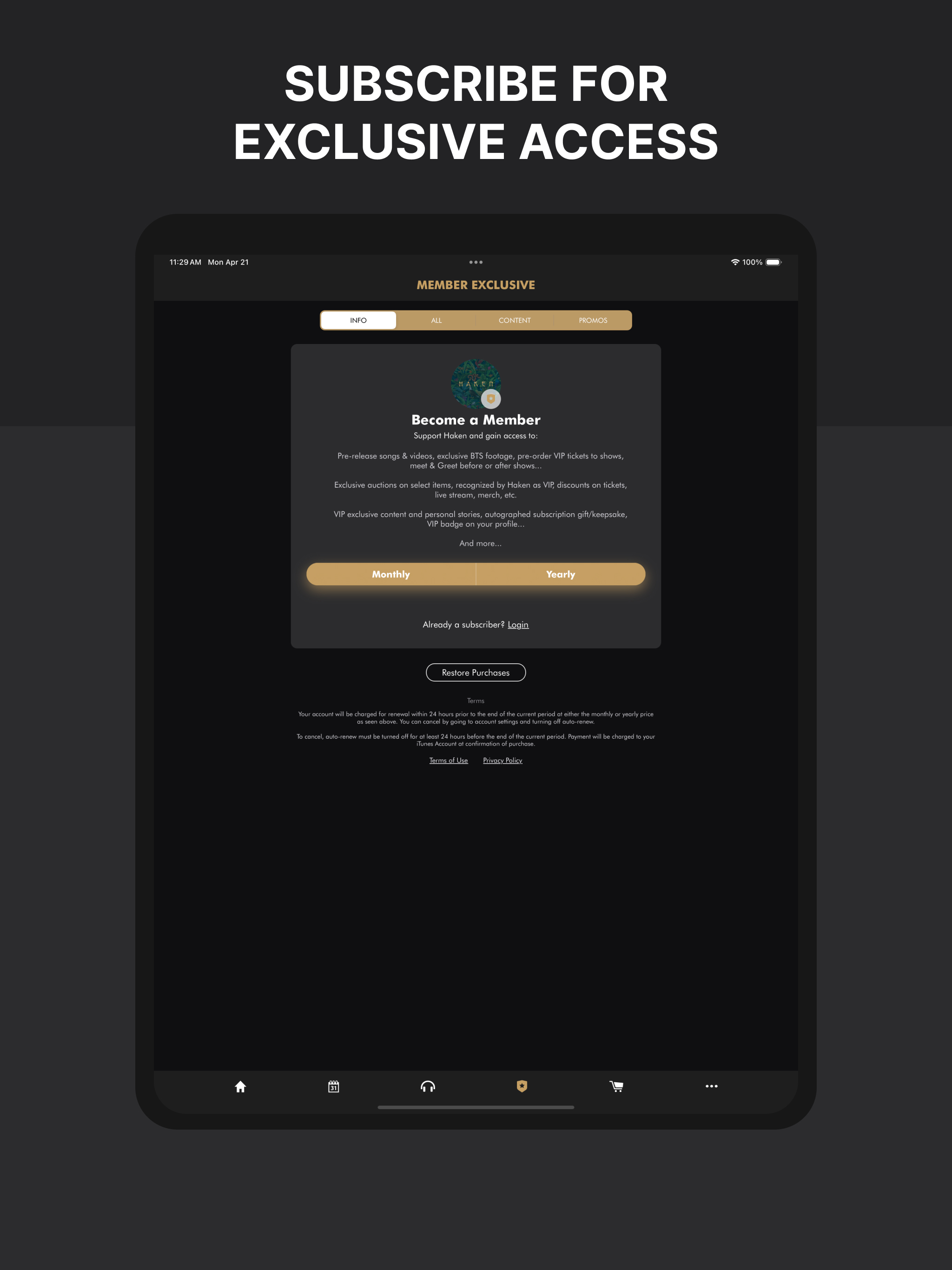 Haken - Official App