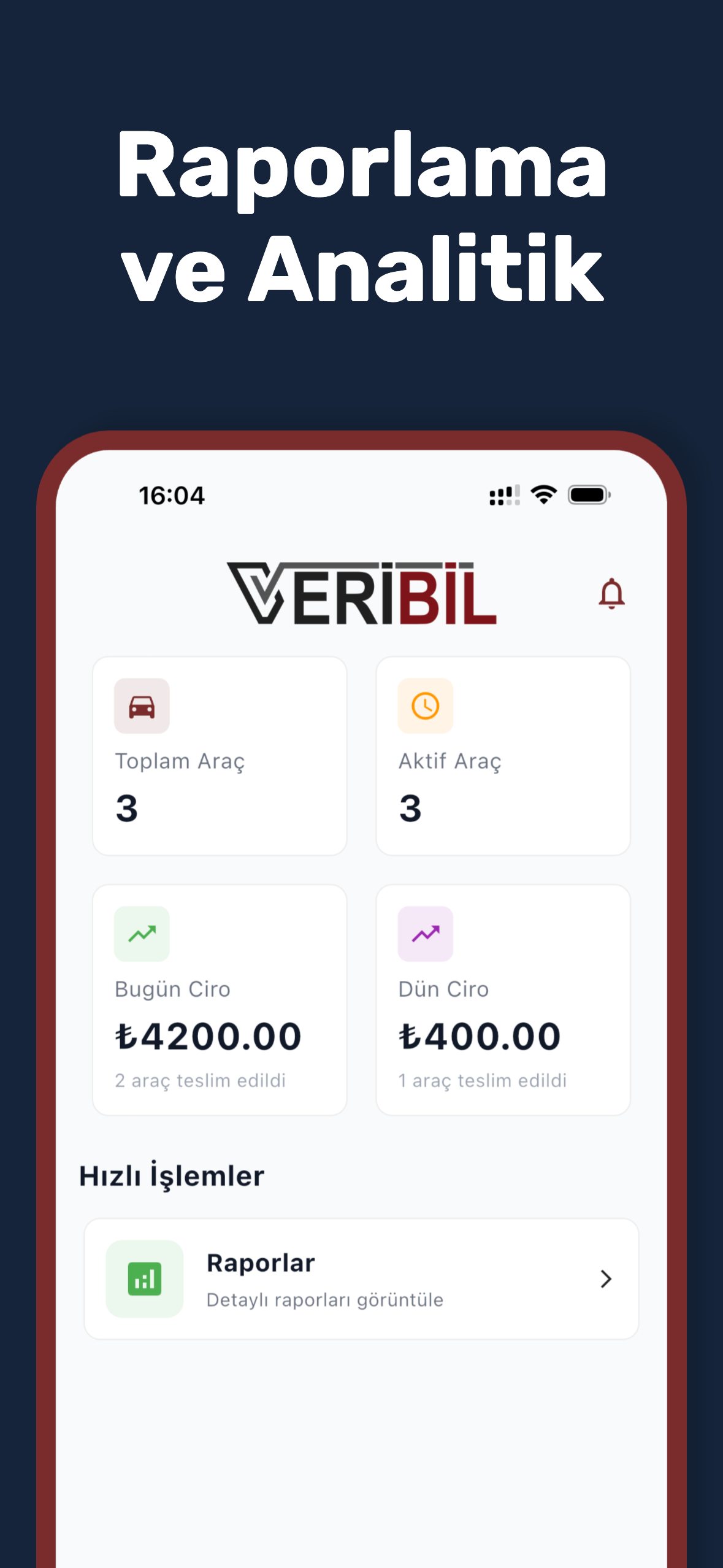 Veribil Vale Yönetim Sistemi screenshot 3