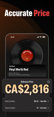 VinylWorth : Scan & Identifier iPhone screenshot 1