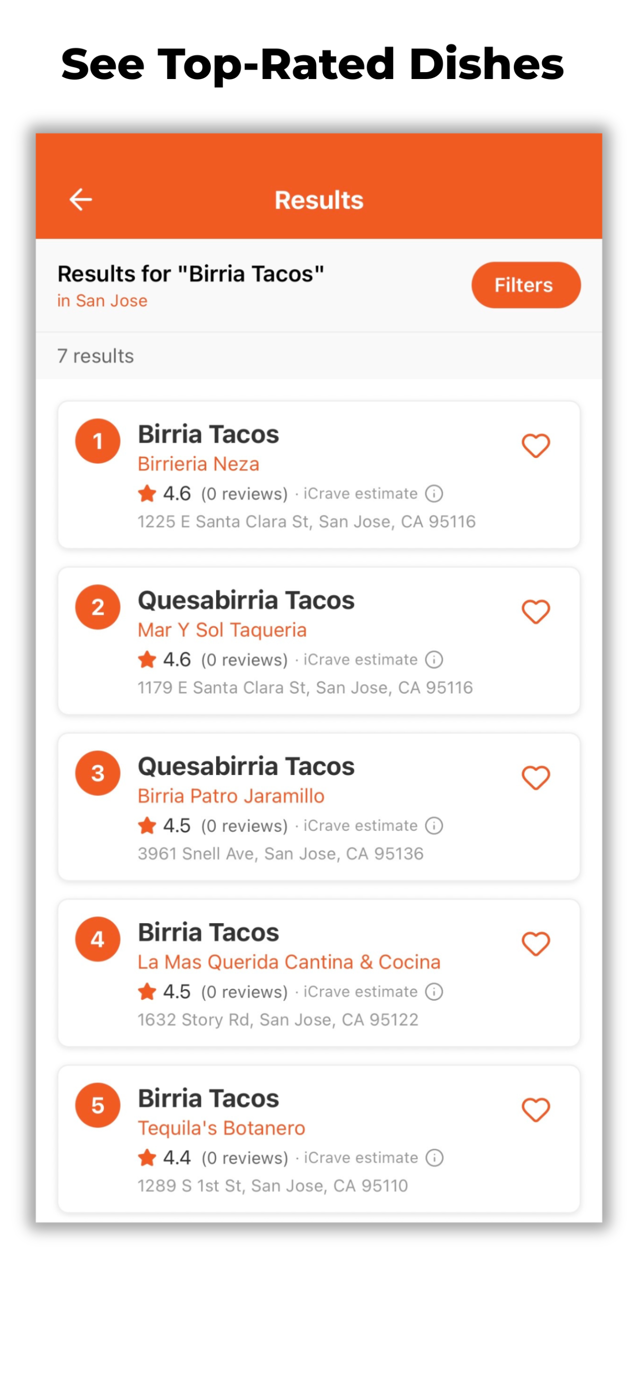 iCrave — Food Discovery screenshot 3