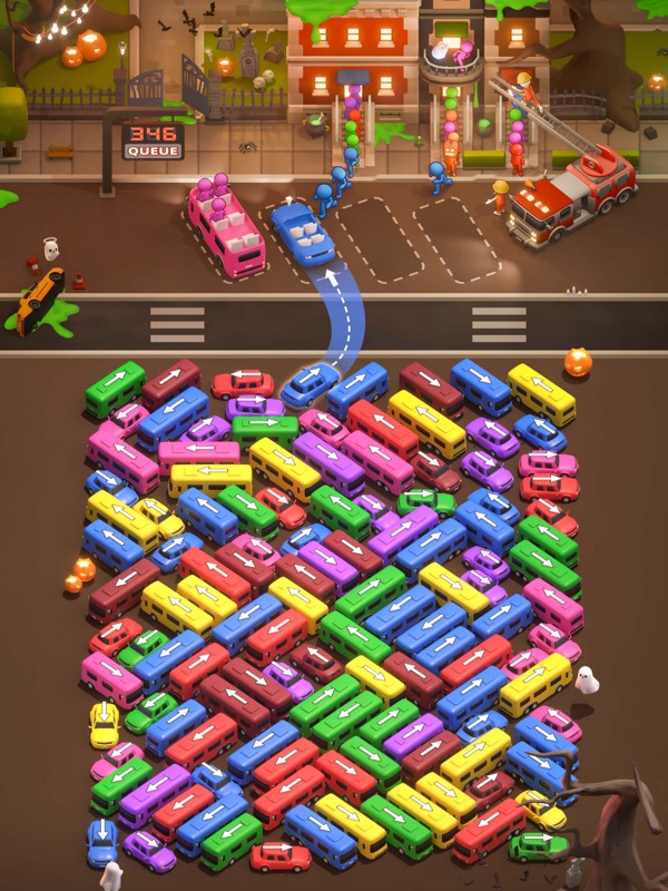 Car Jam: Bus Estacionar Carros screenshot 12
