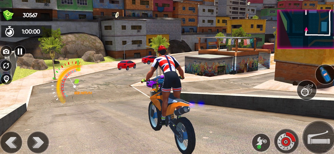 Moto Bike Stunt 3D Racing Game screenshot 7