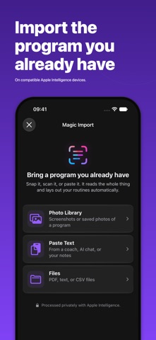 Steady: Gym Log & Planner screenshot