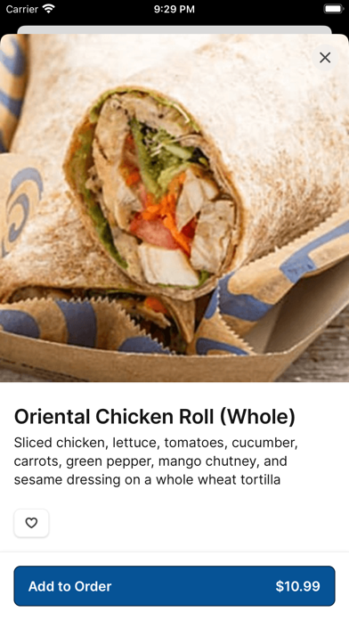 Roly Poly To Go iPhone screenshot 4 - Food & Drink app