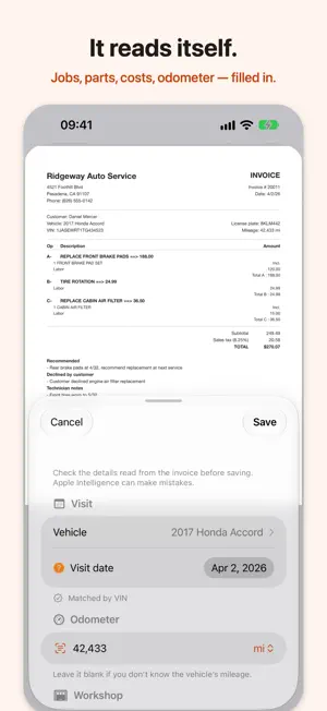 Vehicare: Car Maintenance Log screenshot 2