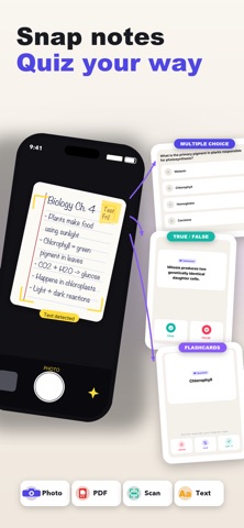 Unflunk: AI Quiz & Notes Screenshot 1 of 5