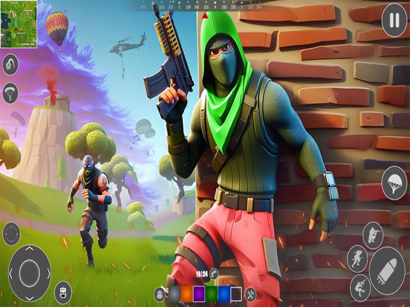 Epic Battle Royale Fort Firing screenshot 10