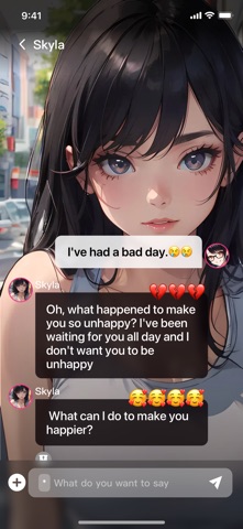 Sweet Love - AI Chat Story iPhone screenshot