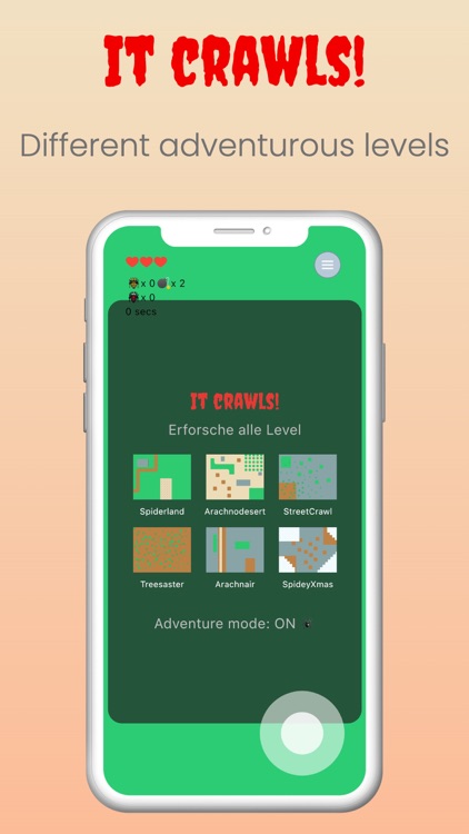 It crawls shoot alien spiders