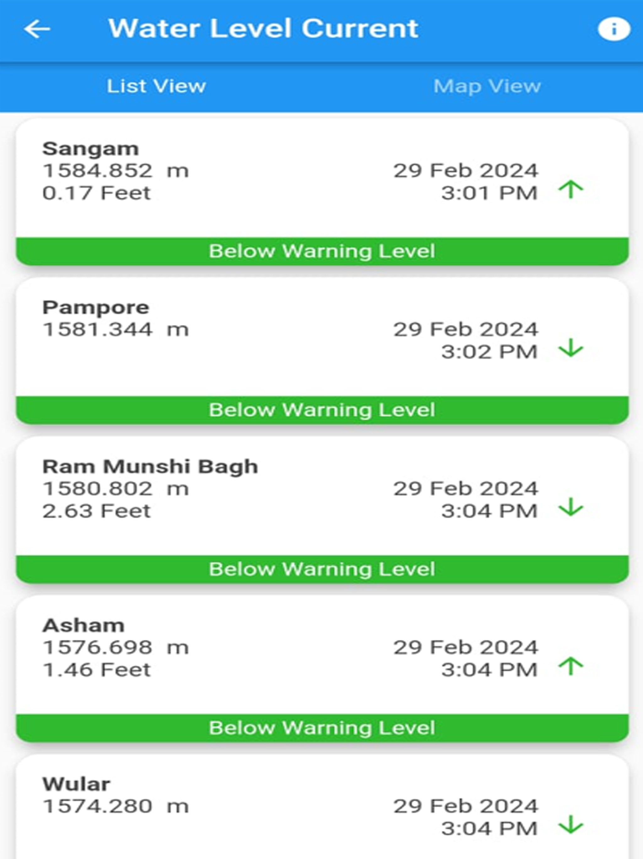 Kashmir Flood Watch I&FC kmr screenshot 8
