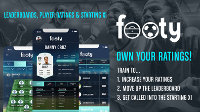 Footy Training Screenshot