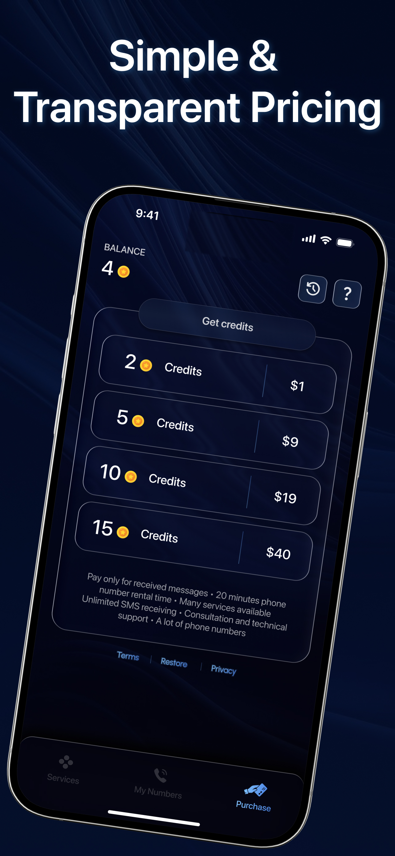 SMS Verification Code: SimAuth screenshot 5