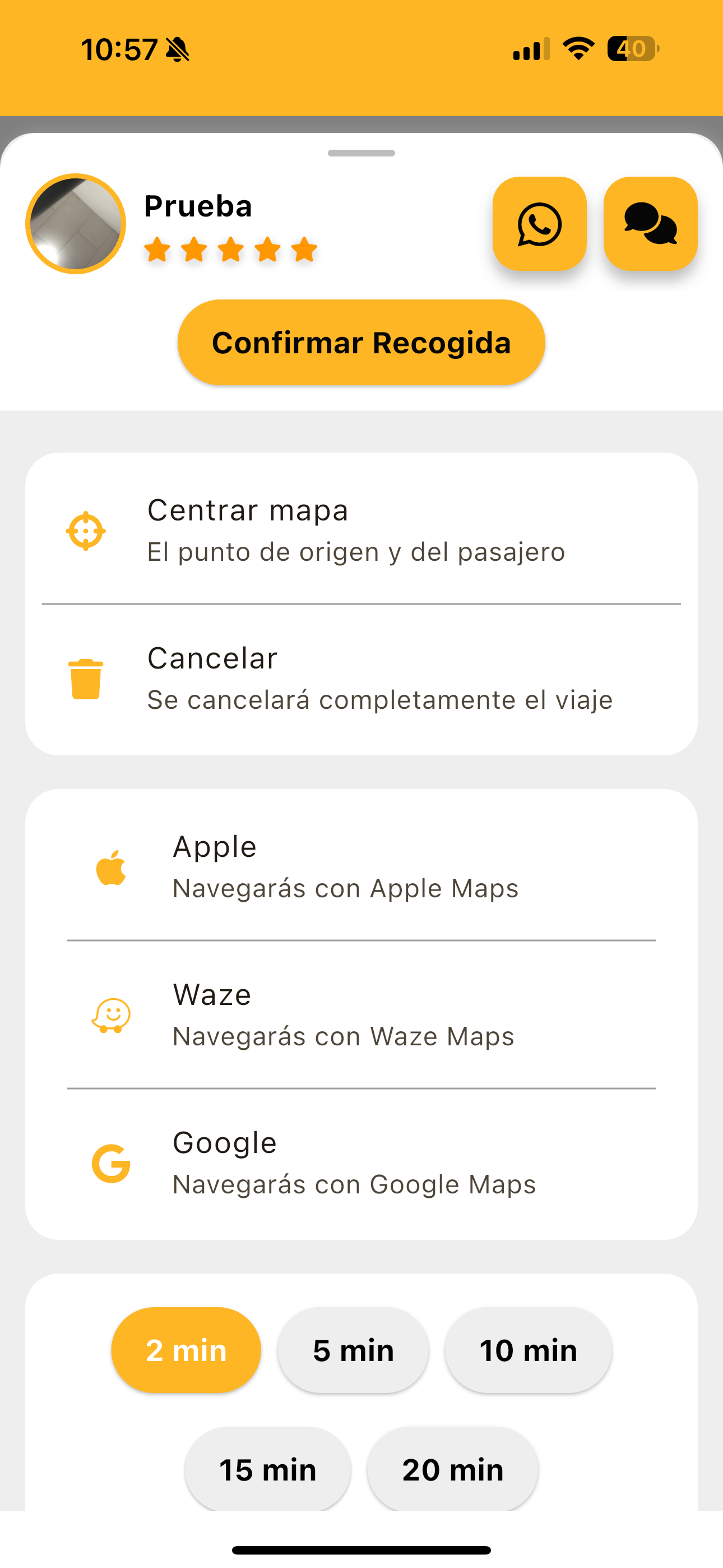 ALO TAXI Conductor screenshot 4