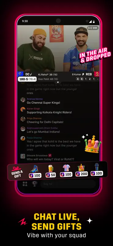 Dream11: Watch. Play. Compete screenshot 4 of 5