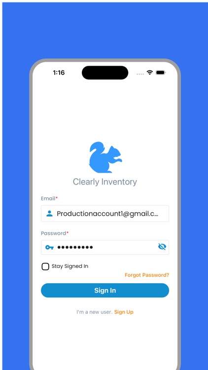 Clearly Inventory App