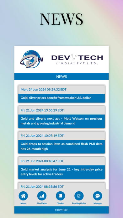 Dev Tech Bullion Screenshot