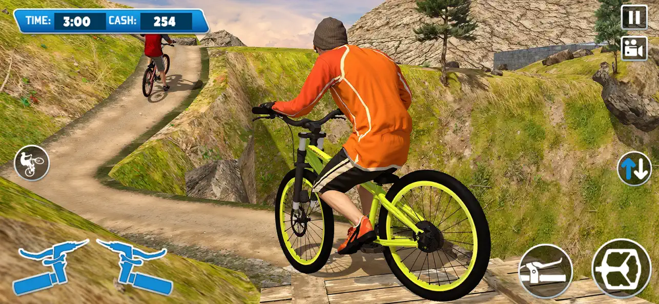 Screenshot #1 pour Cycliste BMX tout-terrain