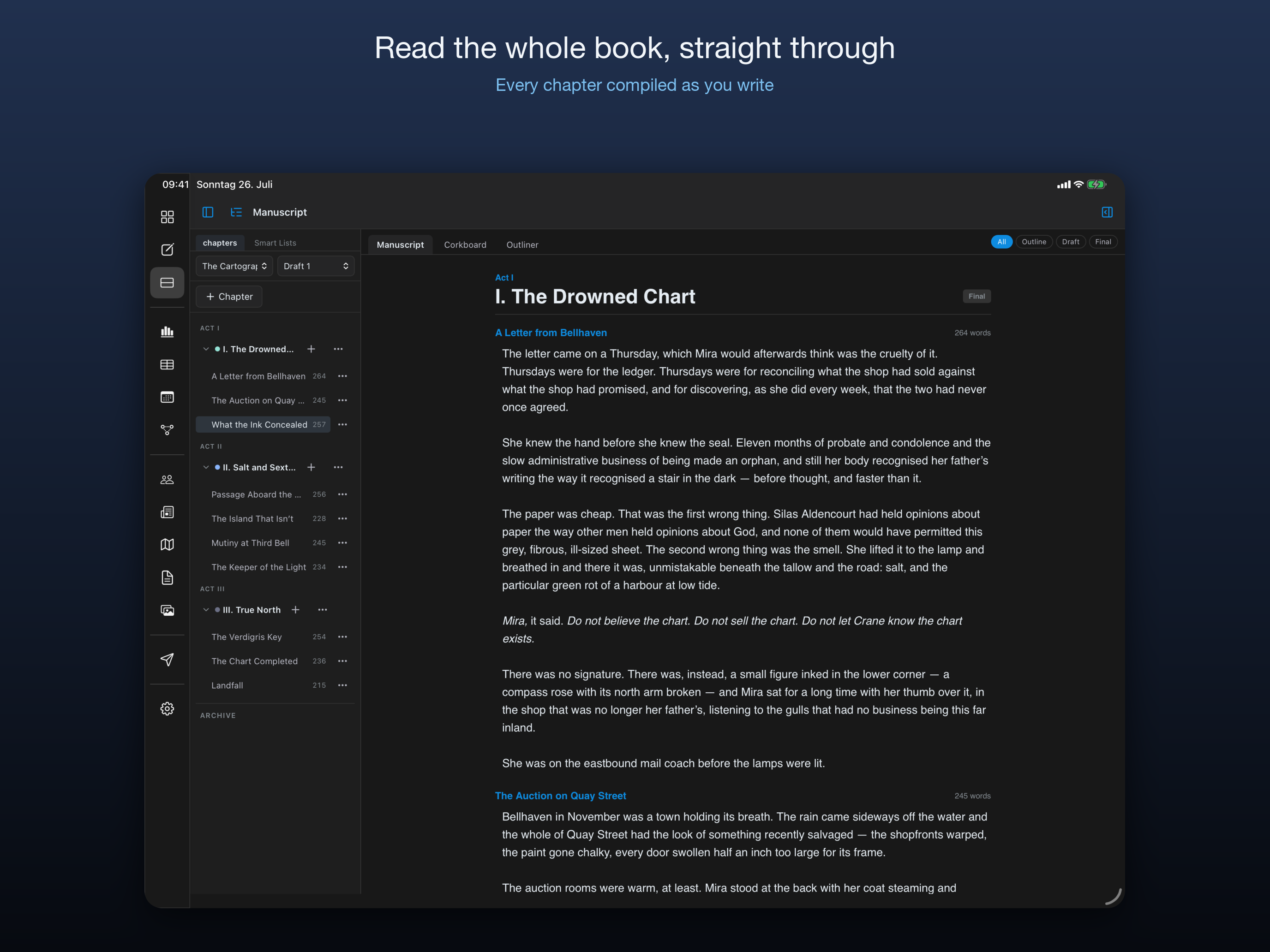 Novalist - Novel Writing screenshot 13