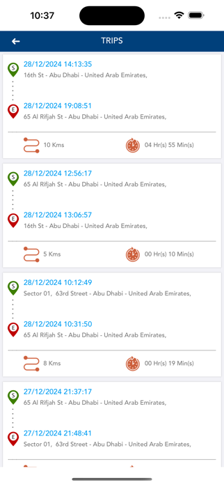 QAT GPS Tracking Screenshot 3 of 4