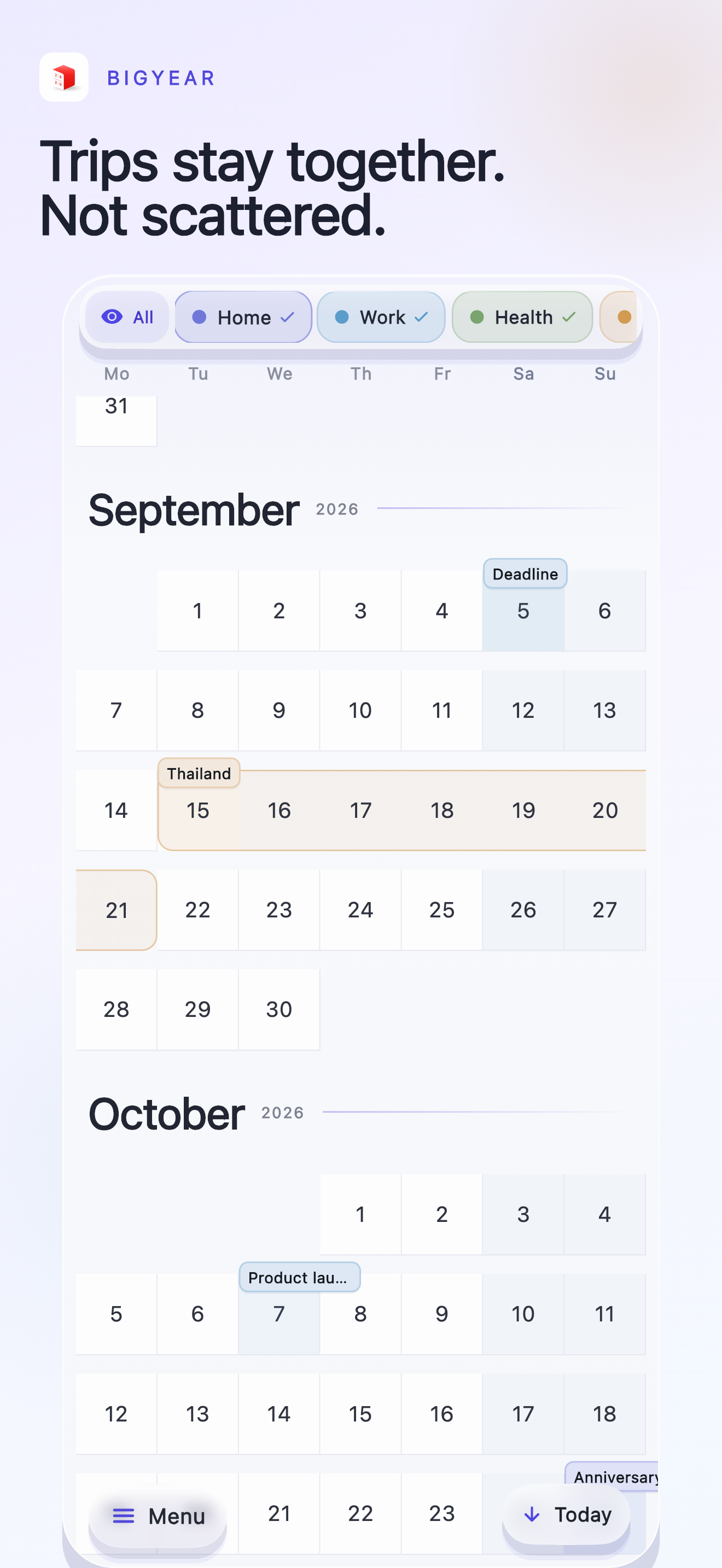 BigYear screenshot 2