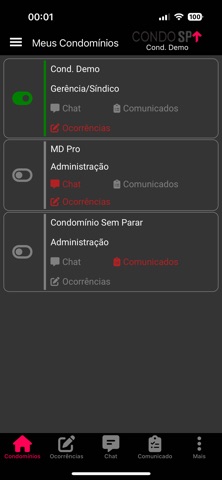 CondoSP Gestão iPhone screenshot
