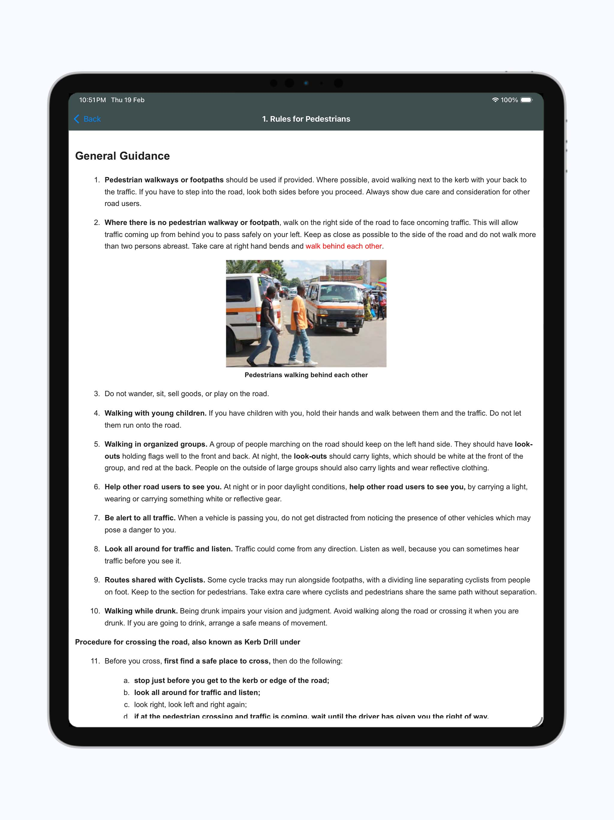 Highway Code ZM