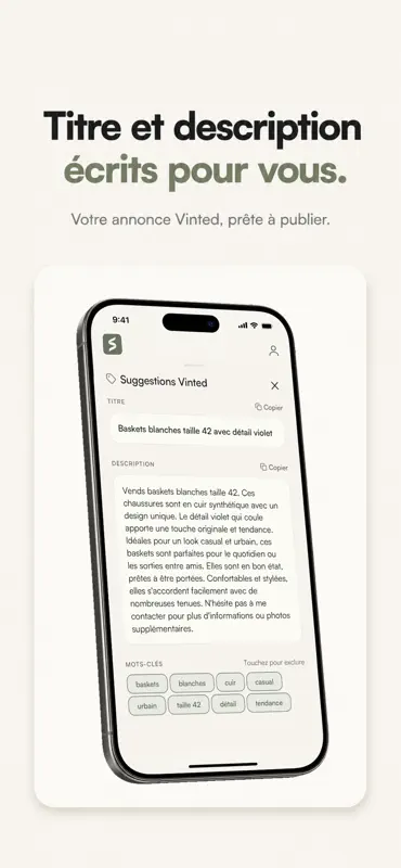 Sellier · Vos photos vendent screenshot 3 of 3