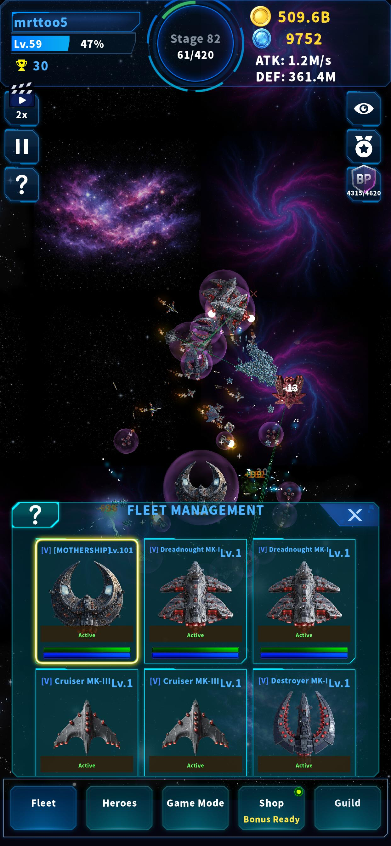 Idle Carrier