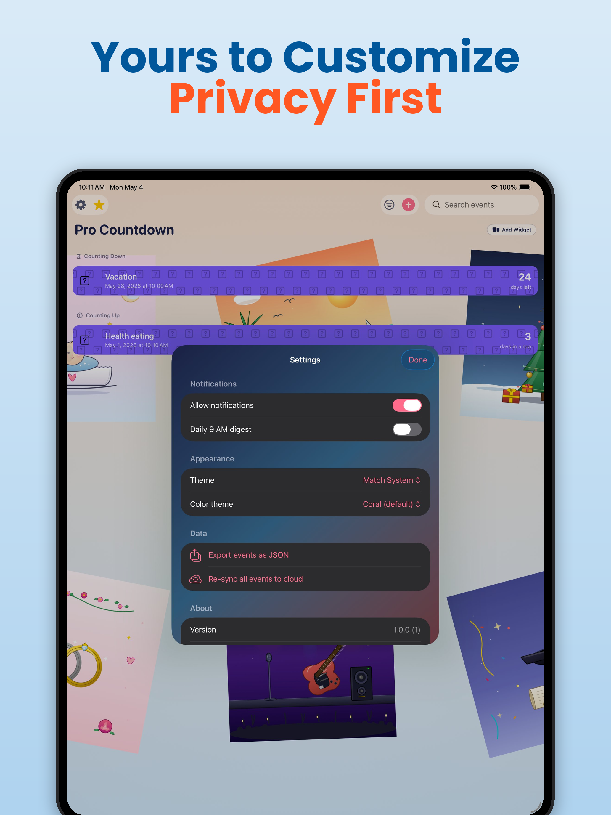 Pro Countdown screenshot 14