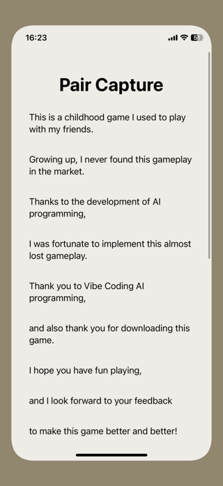Pair Capture Game - Nostalgia Screenshot 1 of 9