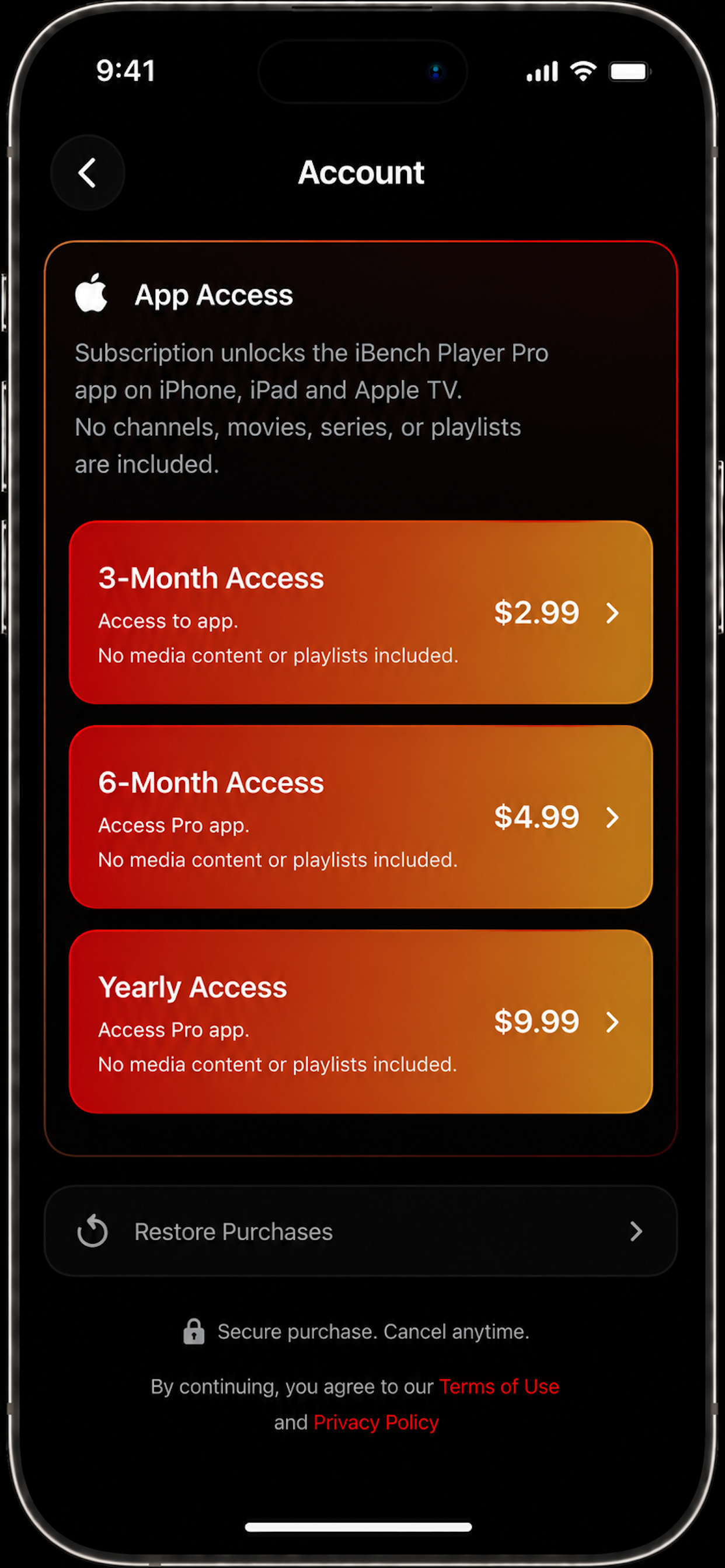 iBench Player Pro screenshot 8