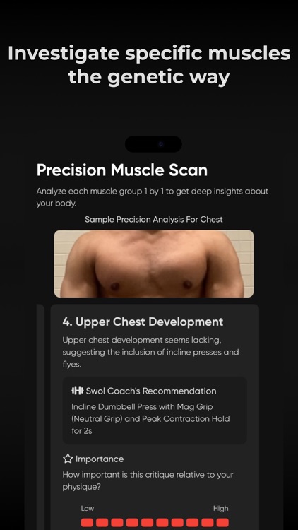 SWOL: body scanner & workouts screenshot-5