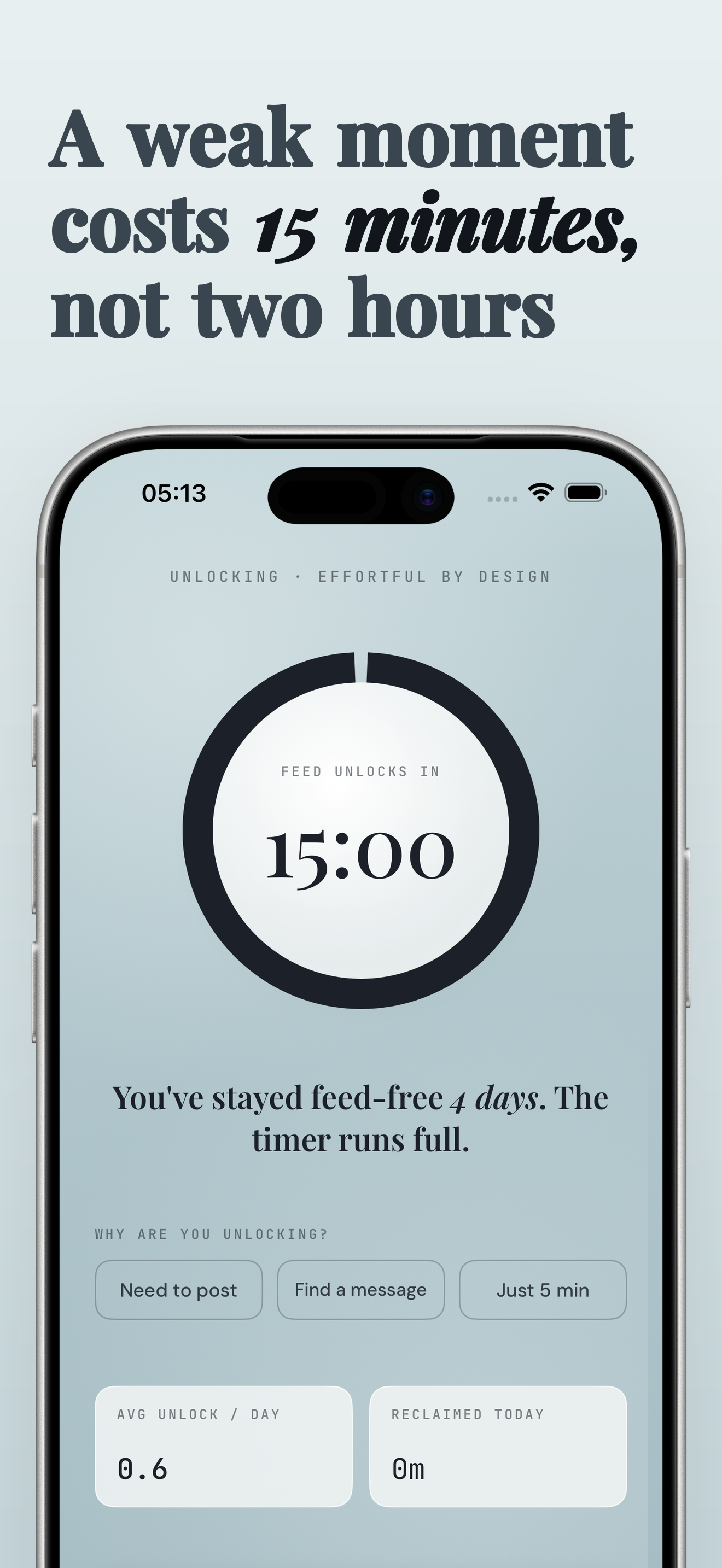 Unfeed: Scroll Blocker screenshot 2