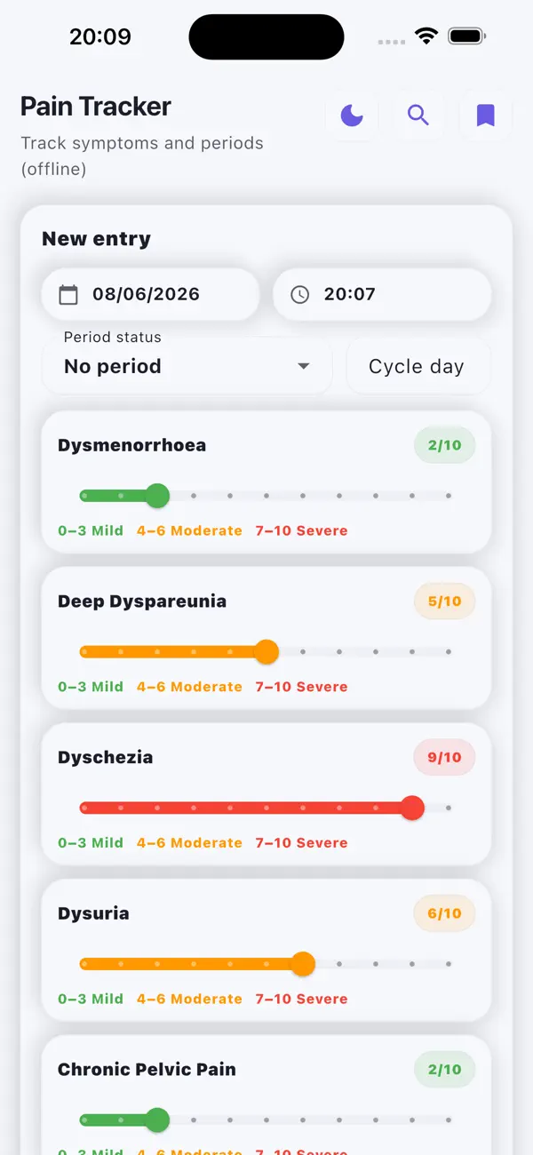Screenshot #3 pour Dwidar endometriosis guide