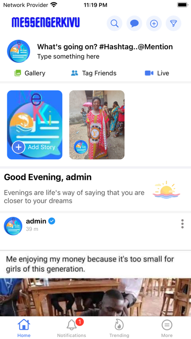 Messengerkivu Screenshot